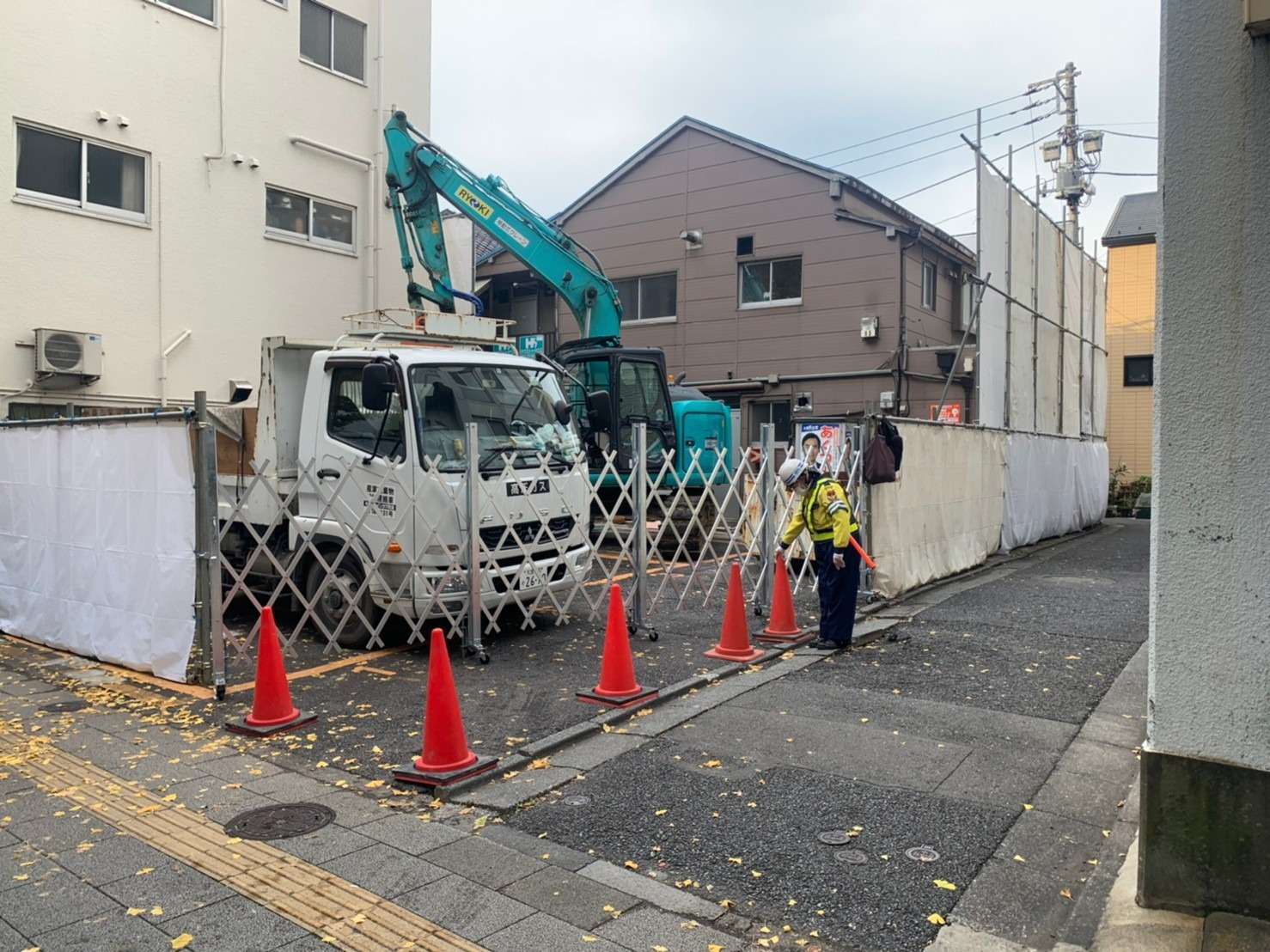 東京都板橋区大和町木造2階建てアパート解体工事の進捗状況のご報告