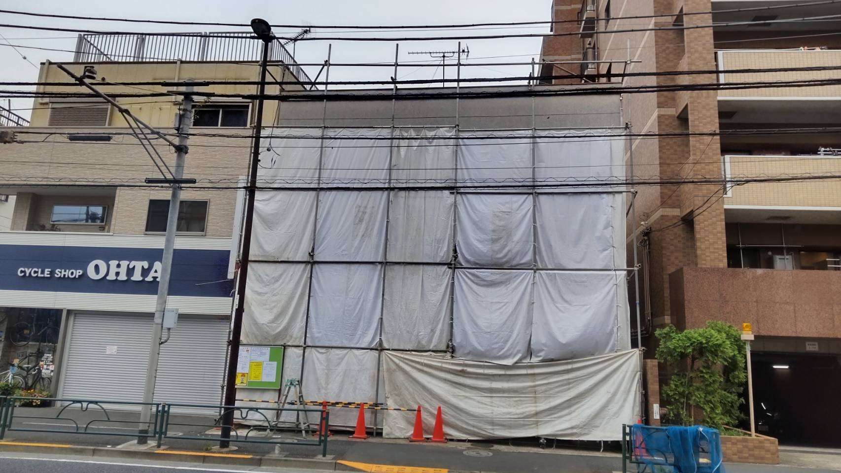 東京都江戸川区南小岩の木造２階建物解体工事