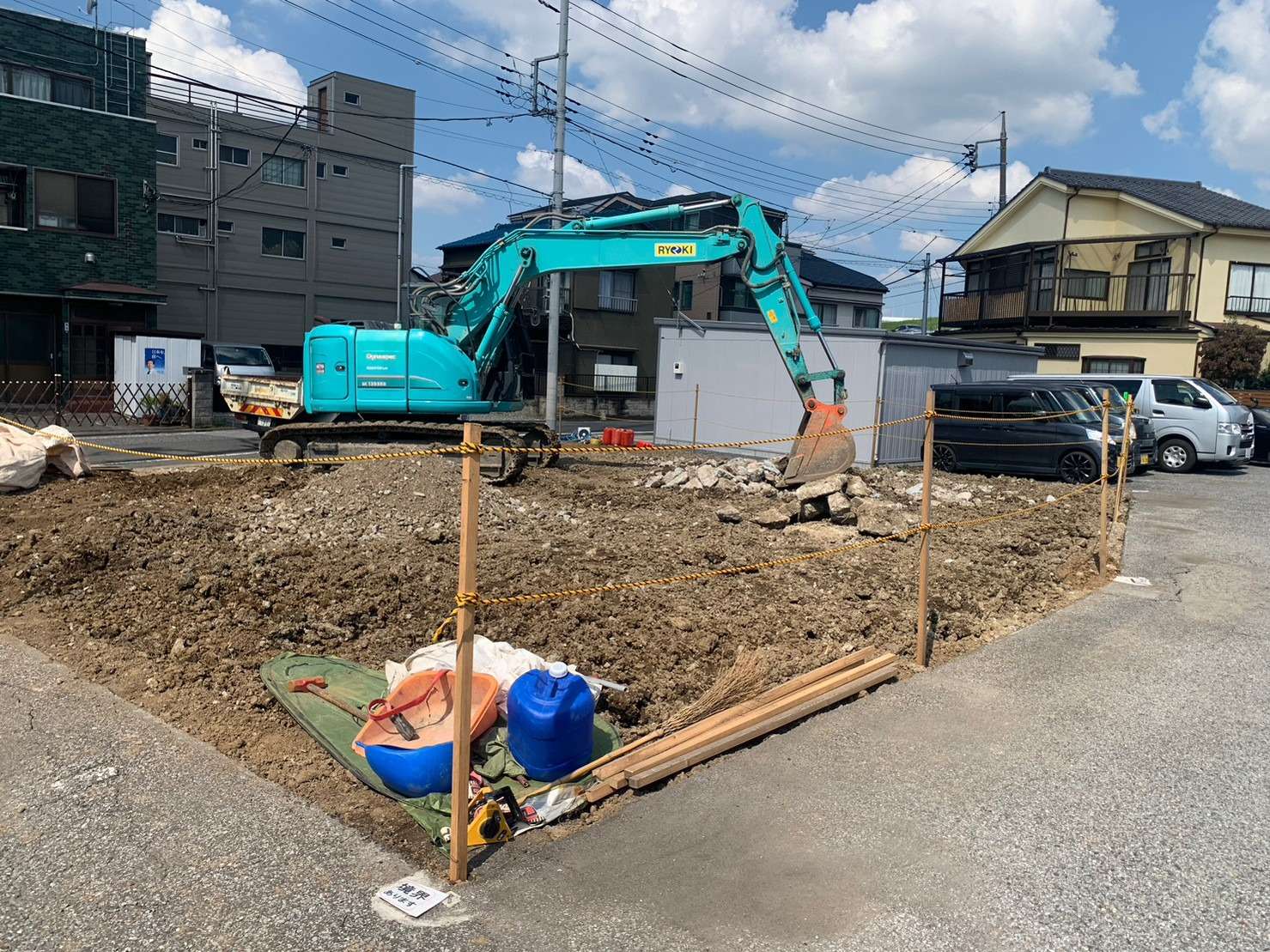 東京都足立区小台の鉄骨２階建物解体工事の進捗状況です。