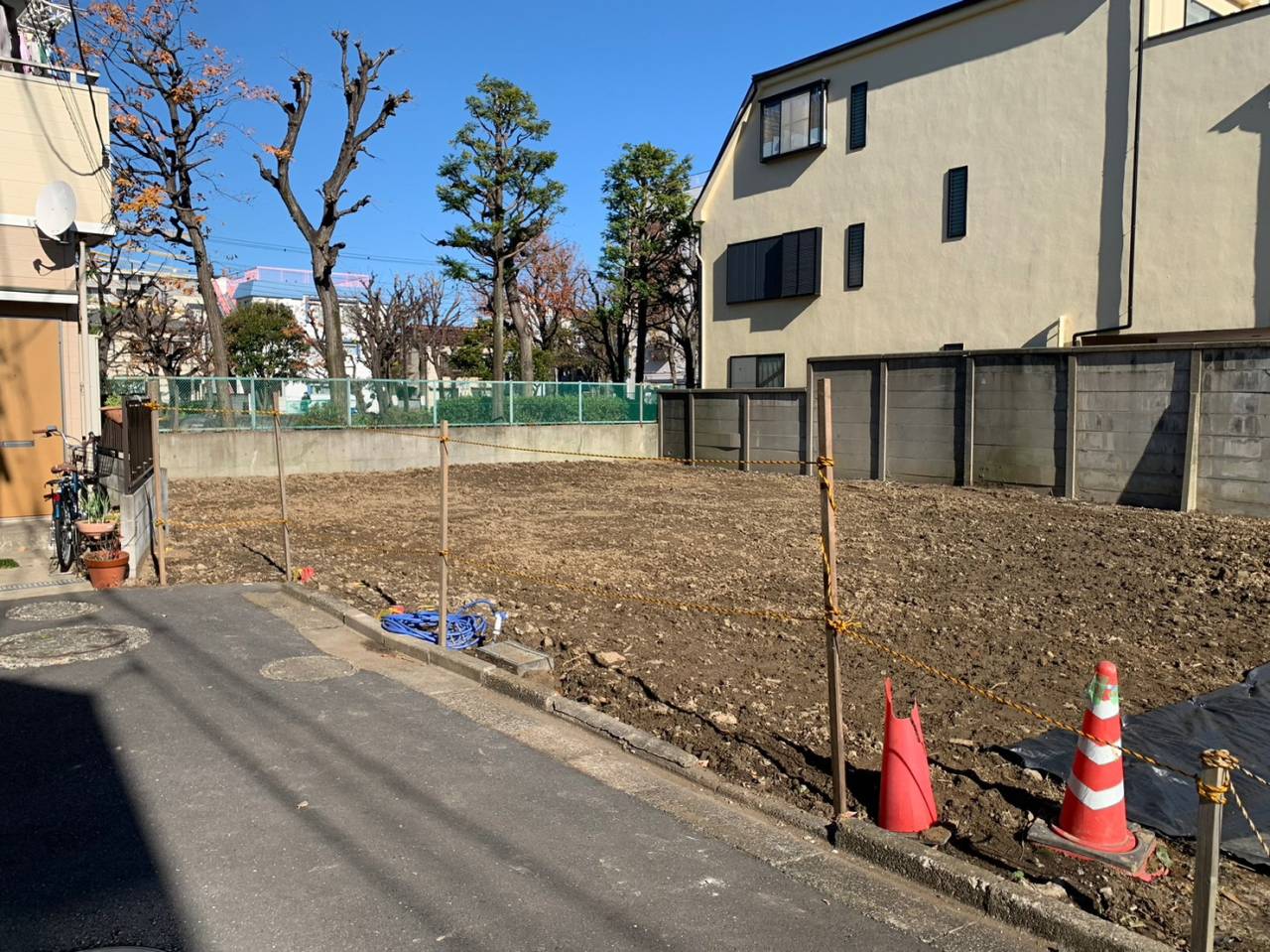 東京都大田区池上の木造２階建物解体工事2棟